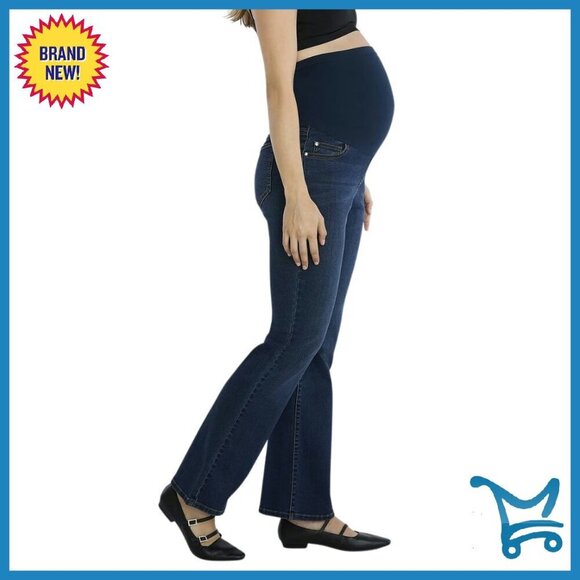Denim - Super Stretch Maternity Bootcut Jeans Secret Fit Belly Panel